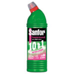 Средство для чистки сантехники Sanfor "Universal Летний дождь гель 10 в 1", 1 л.