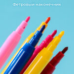 Фломастеры i Select, 18 цветов, PVC упаковка, европодвес — изображение 5