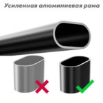 Доска магнитно-маркерная DELI 90 х 150 см, двухсторонняя ,подставка 4 колеса — изображение 5