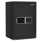 Сейф KUVERT "50FDH" биометрический + электронный замок+ключ, 500х350х310 мм, 14.6 кг, черный