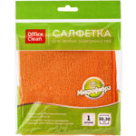 Салфетка из микрофибры OfficeClean "Стандарт", универсальная, 30x30 см, 1 штука в упаковке