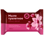 Мыло туалетное OfficeClean "Аромат цветов", флоу-пак, 100 гр