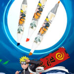 Набор маркеров для скетчинга DELI "Naruto", двухсторонний, 40 цветов — изображение 4