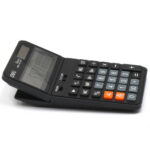 Калькулятор настольный DELI "M320" 12 разрядный, 178х111х22 мм, черный — изображение 5