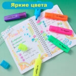 Текстовыделитель DELI "S621" 1-5 мм, фиолетовый — изображение 2
