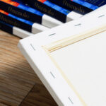 Холст на подрамнике DELI "Finenolo", 50х60 см, 280 г/м2, мелкое зерно, хлопок — изображение 3