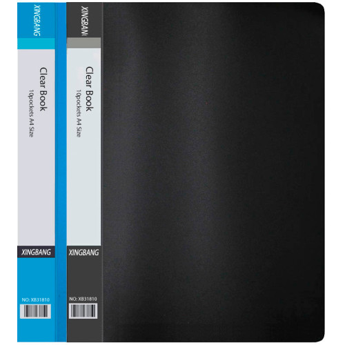 d7a50a57e4dc11f0acbc00155d01a100_c0d3bdc5e4e011f0acbc00155d01a100-500x500-1 Папка с файлами "33610A" на 10 вкладышей, ассорти — изображение 1