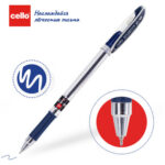 Ручка шариковая CELLO "MAXRITER XS" 0,7 мм, синяя, грип — изображение 5