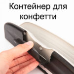Дырокол DELI, до 10 листов, на 4 отверстия, металлический корпус, ассорти — изображение 4