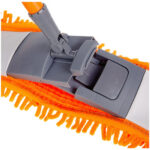 Швабра OfficeClean Professional, телескоп.ручка макс. 120 см, насадка ворс, микрофибра, 40х10 см — изображение 3