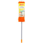 Швабра OfficeClean Professional, телескоп.ручка макс. 120 см, насадка ворс, микрофибра, 40х10 см — изображение 5