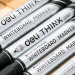 Маркер для доски DELI "Think" EU00120, черный — изображение 10