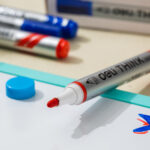 Маркер для доски DELI "Think" EU00140, красный — изображение 3