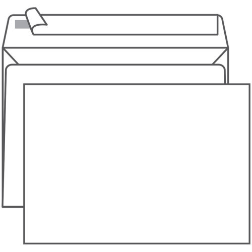 deb9b42de4dc11f0acbc00155d01a100_ed7e367de4e011f0acbc00155d01a100-500x500-1 Конверт С4 OfficeSpace (229х324 мм) белый, отрывная лента — изображение 1