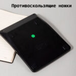 Калькулятор настольный DELI "М888" 12 разрядный, 202х159х31 мм, черный/оранжевый — изображение 4