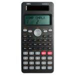 Калькулятор научный DELI D300SR-2, 10+2 разрядов, 300 функций, 172,6х82,7х17,6 мм, темно-серый