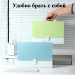 Папка-портфель DELI "LonGreen", А4, 13 отделений, 0,75 мм, ассорти — изображение 6