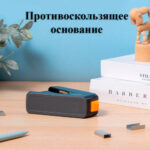 Степлер DELI до 40 листов, пластиковый корпус, облегченное нажатие, (скобы №24/6 - 26/6), черный — изображение 3
