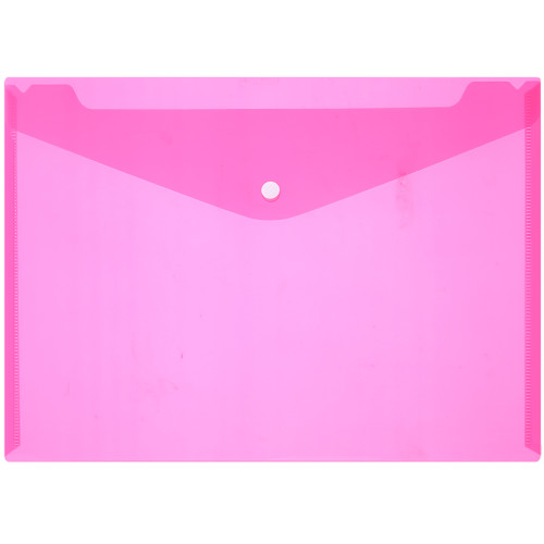 deb9b4b3e4dc11f0acbc00155d01a100_f8c77ddfe4e011f0acbc00155d01a100-500x500-1 Папка-конверт на кнопке DELI "Aurora", А4, 0,16 мм, прозрачно-красная — изображение 1