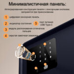 Сейф LockSworth биометрический + электронный замок + ключ, 200х310х200 мм, 4 кг, синий — изображение 3