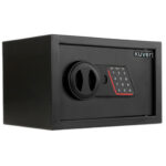 Сейф KUVERT "20ELB" электронный замок + ключ, 310х200х200 мм, 4 кг, черный