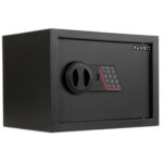 Сейф KUVERT "25ELB" электронный замок + ключ, 350х250х250 мм, 5.5 кг, черный