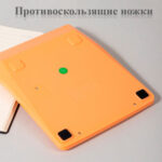 Калькулятор настольный DELI "М888" 12 разрядный, 202х159х31 мм, оранжевый — изображение 3