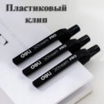 Ручка шариковая DELI "Xtream" автоматическая, 0,7 мм, черная, грип — изображение 2