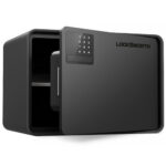 Сейф LockSworth электронный замок + ключ, 250х360х250 мм, 6 кг, черный