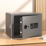 Сейф LockSworth биометрический + электронный замок + ключ, 400х300х300 мм, 10 кг, черный — изображение 10