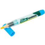 Маркер меловой "MunHwa" Chalk, 3мм, круглый, быстросохнующая основа , голубой, 1шт/уп — изображение 3