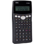 Калькулятор научный DELI ED-100MS, 10+2 разрядов, 300 функций, 157,3х77,3х20 мм,темно серый — изображение 2