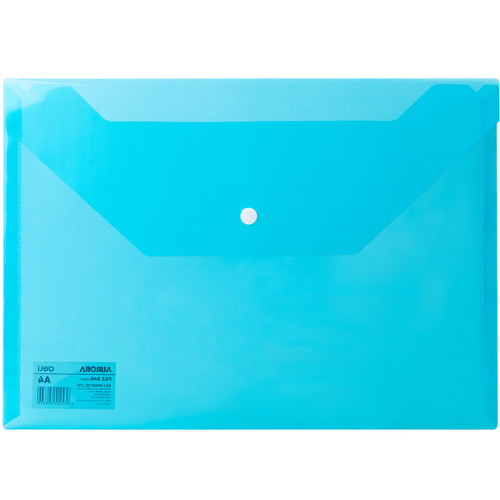 e4dc09cce4dc11f0acbc00155d01a100_a8ef6902e4e011f0acbc00155d01a100-500x500-1 Папка-конверт на кнопке DELI "Aurora", А4, 0,12 мм, голубая — изображение 1