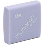 Ластик DELI "Macaron", квадратный, ассорти, 35х35х11 мм — изображение 2