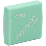 Ластик DELI "Macaron", квадратный, ассорти, 35х35х11 мм — изображение 3