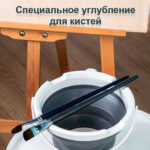 Ведерко DELI, для мытья кистей, складное — изображение 4