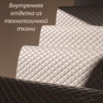 Сейф DELI "ET597" биометрический + электронный замок+ключ, 480х420х800 мм, 38,4 кг, черный — изображение 7