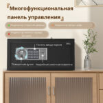 Сейф DELI "ET522" электронный замок + ключ, 430х350х200 мм, 8 кг, черный — изображение 4