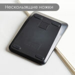 Калькулятор настольный DELI "М222" 12 разрядный, 150х110х28 мм, черный — изображение 2