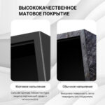 Сейф DELI "ET531" электронный замок + ключ, 420х370х200 мм, 9,4 кг, черный — изображение 3