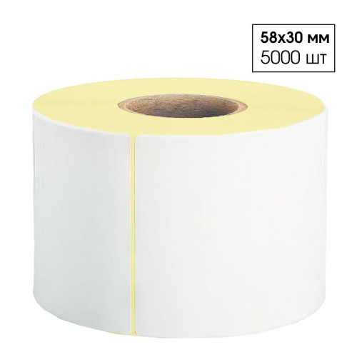 eb60e6c5e4dc11f0acbc00155d01a100_dae37a0be4e011f0acbc00155d01a100-500x500-1 Этикетки полипропиленовые 58х30 мм (5000 шт/рулон) — изображение 1