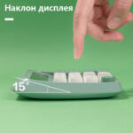 Калькулятор настольный DELI "М36" 12 разрядный, 130х133х27 мм, зеленый — изображение 2
