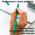 Ручка шариковая DELI "Every Q19", 1 мм, зеленая — изображение 5