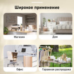 Ящик для денег DELI, 90х300х240 мм, 2 кг, сталь, черный — изображение 3