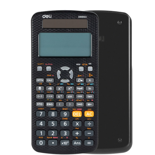 eb60e732e4dc11f0acbc00155d01a100_e36f5464e4e011f0acbc00155d01a100-500x500-1 Калькулятор научный DELI "ED-991EX", 10+2 разряда, 552 функций, 171,9х83х17,5 мм, черный — изображение 1