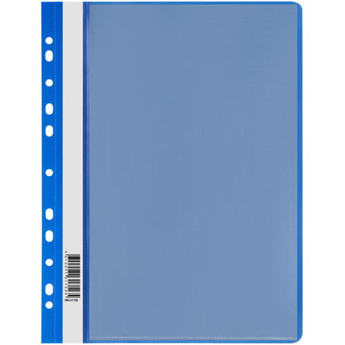 eb60e73be4dc11f0acbc00155d01a100_e4a6fdf7e4e011f0acbc00155d01a100-500x500-1 Папка с файлами СТАММ на 10 вкладышей с перфорацией, синяя — изображение 1