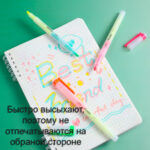 Набор текстовыделителей DELI "Think" 1-3 мм, 4 цвета, 6 штук — изображение 6