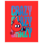 Тетрадь общая BG "Crazy", А5, 48 листов в клетку, на скрепке — изображение 4