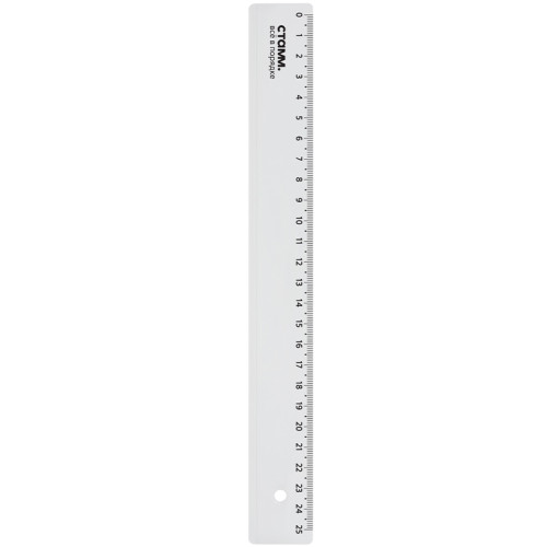 f1f30ac7e4dc11f0acbc00155d01a100_614a580fe4e011f0acbc00155d01a100-500x500-1 Линейка СТАММ 25 см, прозрачная — изображение 1