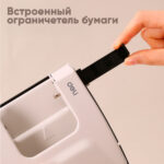 Дырокол DELI "EM35", до 35 листов, металлический корпус — изображение 5